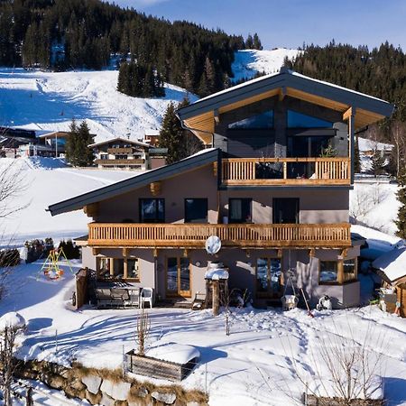 Ski In - Ski Out Panoramaferienhaus Breitmoos Neben Mittelstation Mittersill Exterior foto