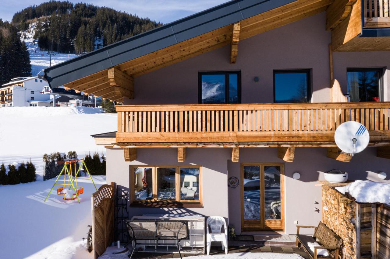 Ski In - Ski Out Panoramaferienhaus Breitmoos Neben Mittelstation Mittersill Exterior foto
